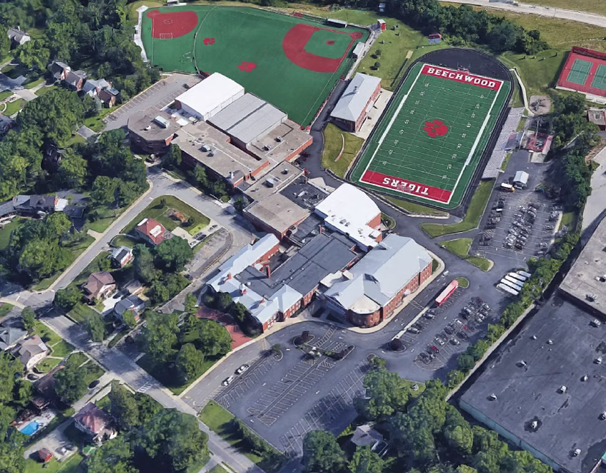 Campus overview map